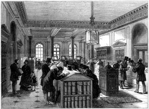 Yeni vasiyet dairesi kaydı, Somerset House, Londra, 1875 by Unbekannt