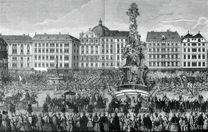 Avusturya arşidüşesi olarak Maria Theresa'ya bağlılık yemini, 22 Kasım 1740, 1903 by Unbekannt