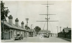 Kıç güvertesi, Kraliyet Donanması eğitim kurumu, Shotley, Suffolk, 1936 by Unbekannt