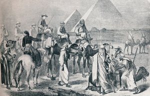 Kraliyet partisi Giza, Mısır