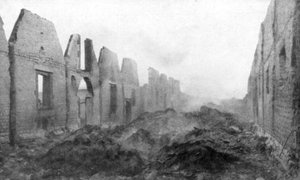 Albert Harabeleri, Somme, Fransa, 23 Eylül 1914 by Unbekannt