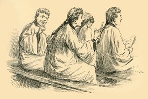 Heyecan verici saç örgüsü, 1907. by Unbekannt