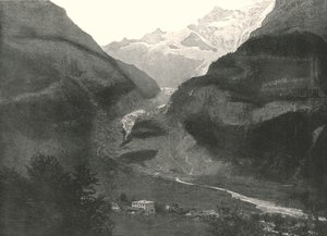 Vadi, Grindenwald, İsviçre, 1895. by Unbekannt
