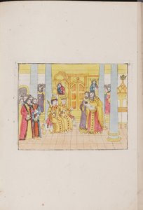 Çar Mihail Fedorovich ve Evdokia Lukyanovna