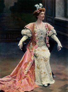 Tiyatro Ulusal De Opera-Comique. - Kraliçe Fiamette. Bayan Garden, Orlando rolü, 1904. by Unbekannt