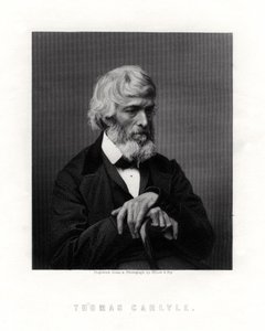 Thomas Carlyle, İskoç deneme yazarı, hicivci ve tarihçi, 19. yüzyılın ortaları by Unbekannt
