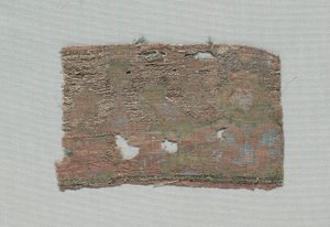 İtalyan Gotik İpeğinin Üç Parçası, 1350-1399. by Unbekannt