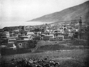 Tiberias ve Celile Gölü, 1926 by Unbekannt