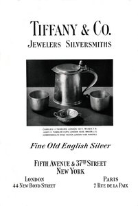 Tiffany & Co. reklamı, 1937 by Unbekannt