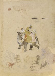 Kaplan avı, 18. yüzyıl. by Unbekannt