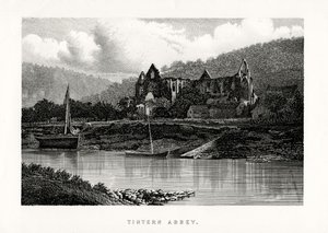 Tintern Manastırı, Monmouthshire, İngiltere, 1896 by Unbekannt