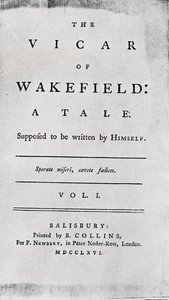 Wakefield Papazının Başlık Sayfası, 1766 by Unbekannt
