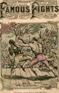 Tom Cribbs, Molineaux ile ikinci savaş, 1811 19. yüzyılın sonları veya 20. yüzyılın başlarında by Unbekannt