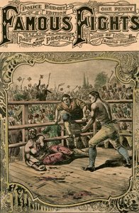 Tom Springs, Jack Langan ile ikinci kavga, 1824 19. yüzyılın sonları veya 20. yüzyılın başlarında by Unbekannt