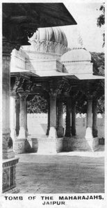 Mihracelerin mezarı, Jaipur, Rajasthan, Hindistan, c1925 by Unbekannt