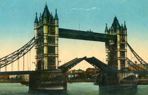 Tower Bridge, Londra, c1910. by Unbekannt