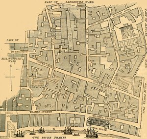 Tower Street Ward, c1872. by Unbekannt