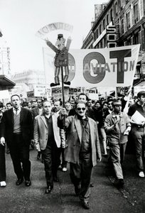 Sendika yürüyüşü, Paris, 1968. by Unbekannt