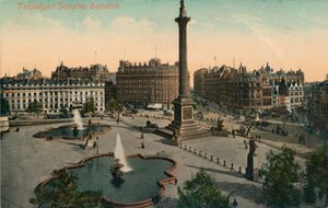 Trafalgar Meydanı, Londra, c1900. by Unbekannt