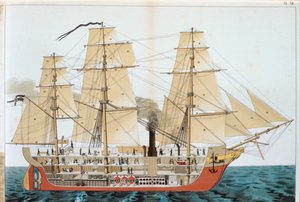 Geçiş gemisi, 1886 by Unbekannt