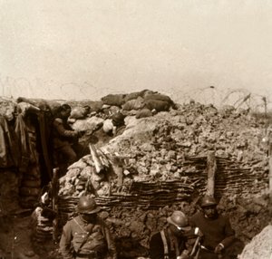 Siperler, Şampanya, kuzey Fransa, c1914-c1918 by Unbekannt