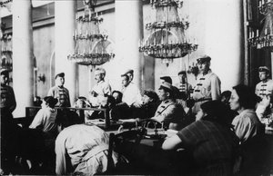 Sosyalist-Devrimci Parti liderlerinin yargılanması, Moskova, Rusya, Ağustos 1922 by Unbekannt