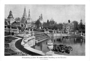 Trocadero, Paris Dünya Fuarı, 1889, 1900 by Unbekannt
