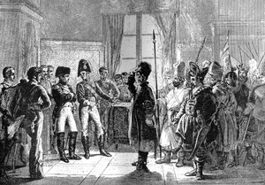 Çar I. Aleksandr, Rus birliklerini Napolyon