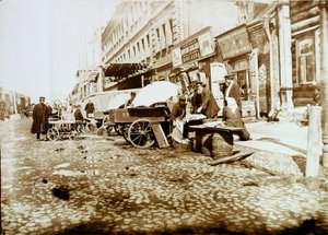 Tverskaya-Yamskaya Caddesi, Moskova, Rusya, 1911 by Unbekannt