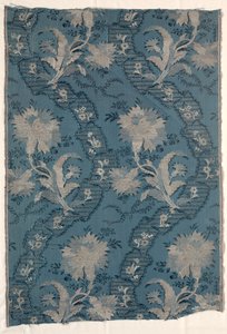 Figürlü İpekten Birleştirilmiş İki Panel, 1723-1774. by Unbekannt