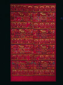 İki Goblen Dokuma Panel Parçası, 1000-1460