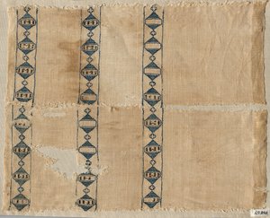 Bir atkı veya başlığın iki parçası, 1300
