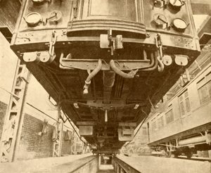 Yeraltında: Bir İlçe Demiryolu Elektrikli Arabasının Altında, 1930. by Unbekannt
