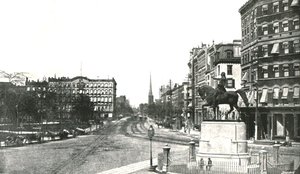 Union Square, New York, ABD, 1895. by Unbekannt