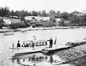 Birleşik Krallık: Fal Nehri Üzerine Bir Görünüm. Feok, Cornwall, by Unbekannt