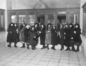 Amerika Birleşik Devletleri: c.1926 Bir bankada 