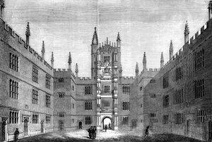 Oxford Üniversitesi, 1849 by Unbekannt