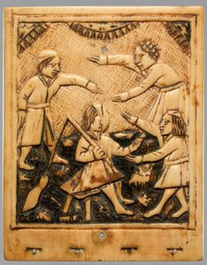Güneş Saatinin Üst Yaprağı, Almanca, yak. 1500. by Unbekannt