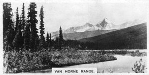 Van Horne Sıradağları, Kanada Kayalıkları, c1920'ler by Unbekannt
