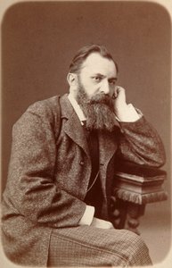 Vasily Perov, Rus ressam, 1880 by Unbekannt