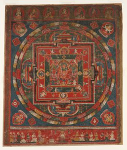 1777 Samvat 897 tarihli Vasudhara Mandala. by Unbekannt