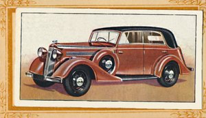 Vauxhall Büyük Altı Wingham Cabrio, c1936 by Unbekannt