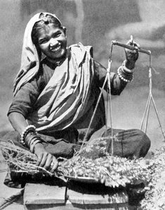 Sebze satıcısı, Jaipur, Hindistan, 1936 by Unbekannt