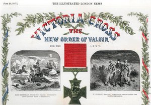 Victoria Cross, İngiliz cesaret ödülü, 1857 by Unbekannt