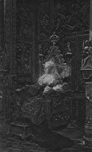 Kraliçe Victoria İmparatoriçesi, Victoria, Kraliçe ve İmparatoriçe, 1901 by Unbekannt