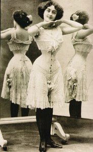 Viktorya dönemi korse, 1890
