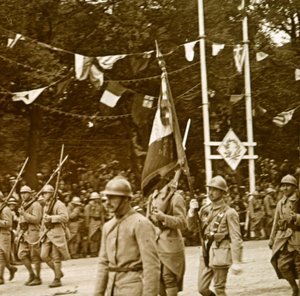 Zafer geçit töreni, 1918 by Unbekannt