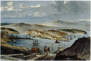 Sivastopol manzarası, c. 1850 by Unbekannt