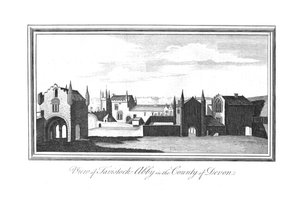 Devon İlçesindeki Tavistock-Abby