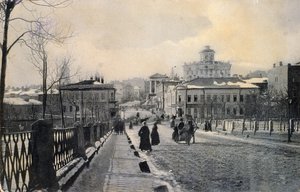 Kışın Znamenka Caddesi